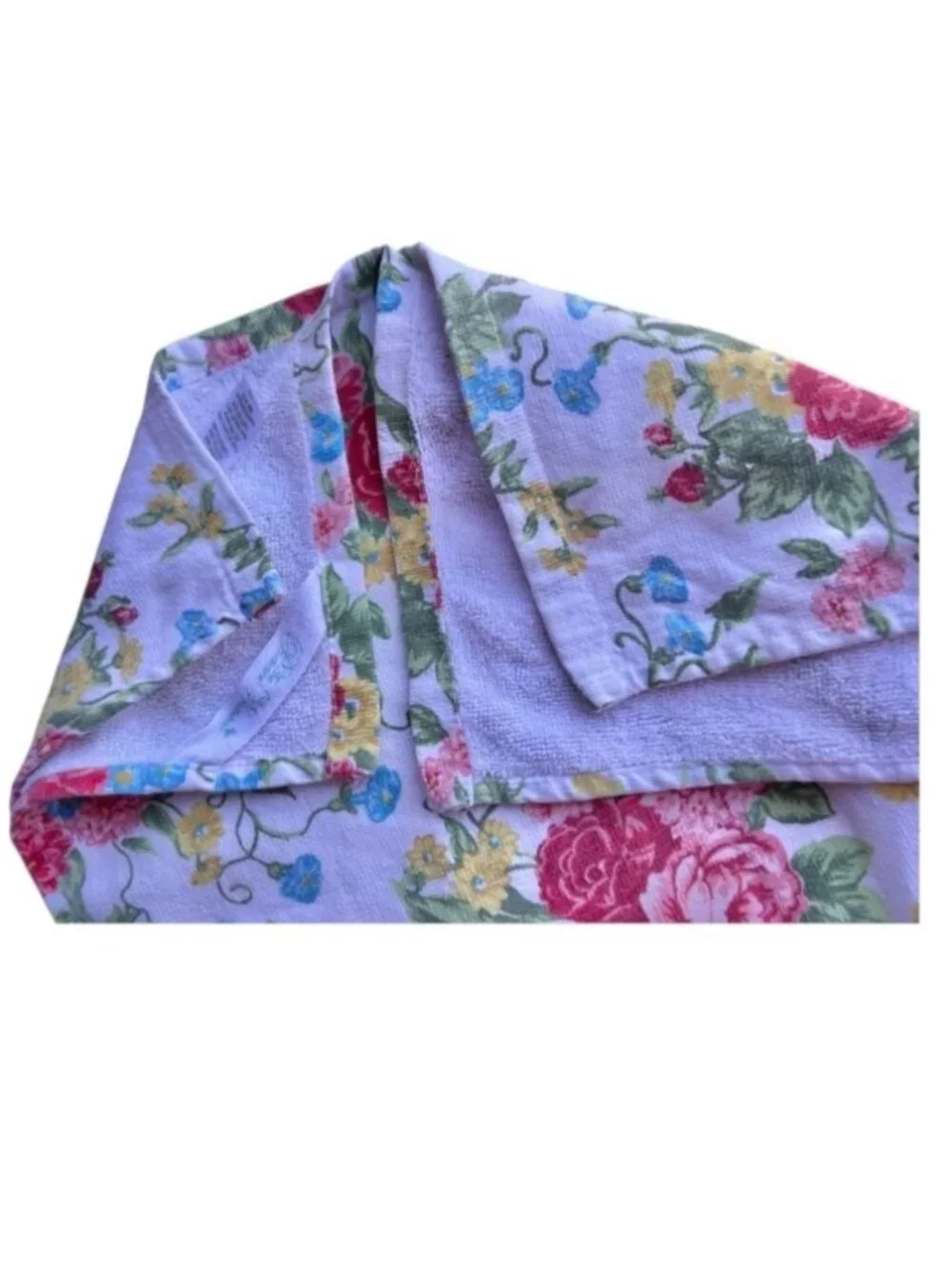 The Pioneer Woman Kitchen Towels Floral & Checkered Red White Blue 26
